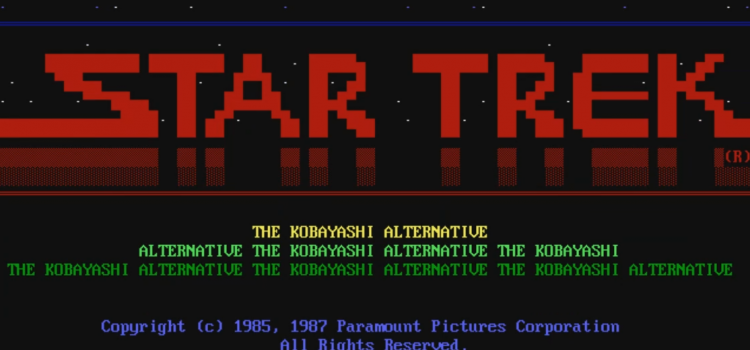 Star Trek: The Kobayashi Alternative