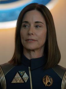 Introduced in The Butcher Cares Not for the Lamb's Cry, Admiral Katrina Cornwell is a force.