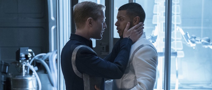 Stamets giving Culber some love before he does one last jump in "Into the Forest I Go"